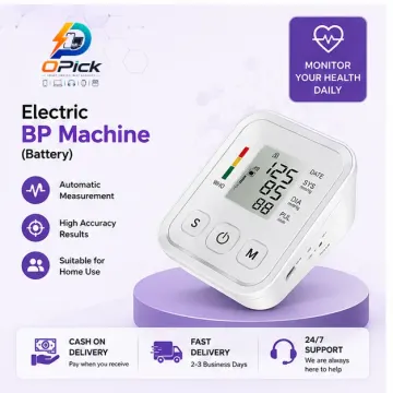 Automatic Battery Powered Digital Blood Pressure Monitor