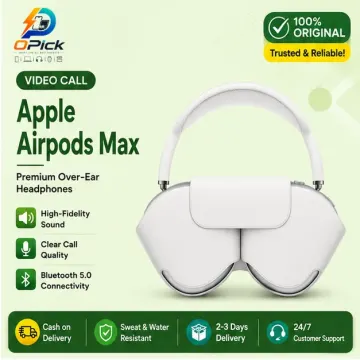 Apple AirPods Max Wireless Noise Cancelling Headphones with Spatial Audio, Adaptive EQ