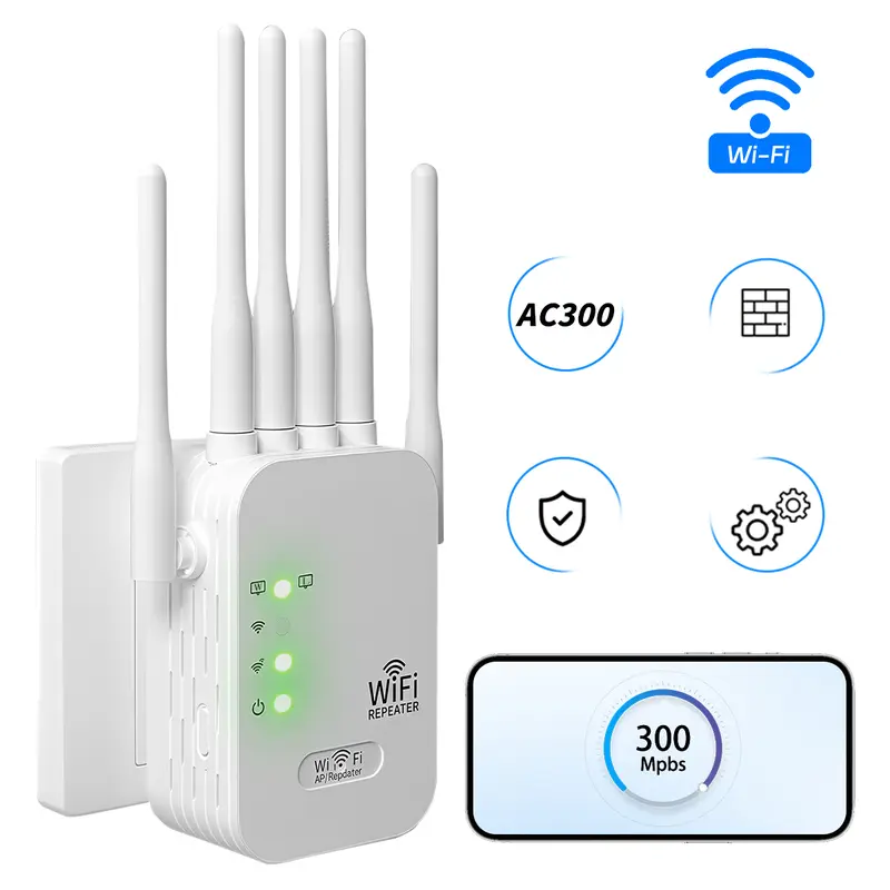 6 Antenna Wi-Fi Repeater 5G / 2.4G