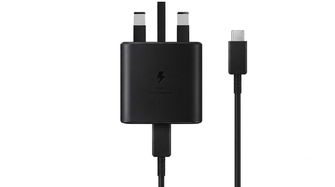 45W PD Fast Charging Adapter | USB-C GaN Super Fast Charger for Samsung
