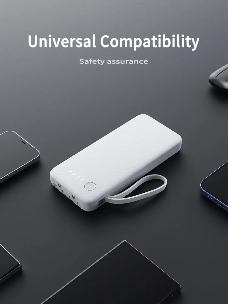 VEN-DENS Fast Charging 10000mAh Backup Power Bank